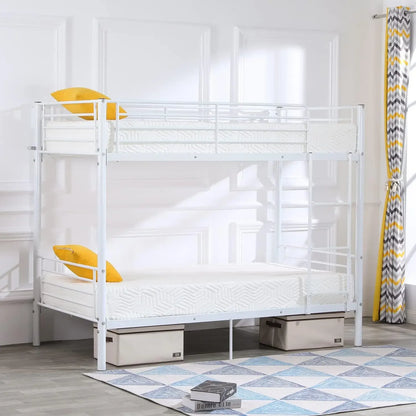 Bunk Bed Twin Over Twin, kids, Flat Ladder