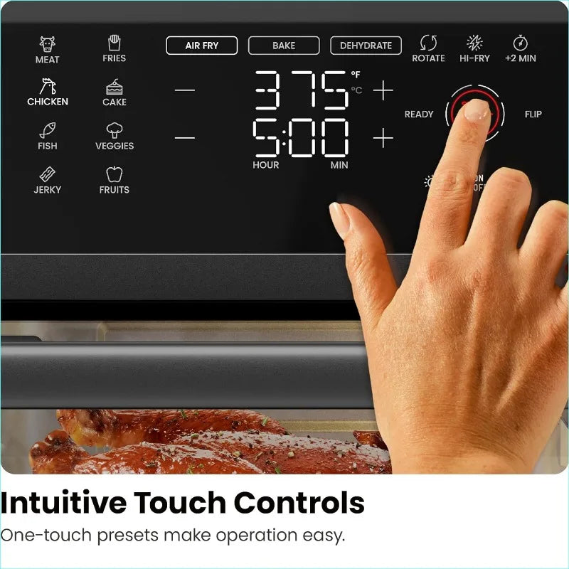 12-Quart 6-in-1 Air Fryer Oven, Touchscreen