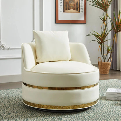 Swivel Chair, 360 Accent Chair, Barrel Chair