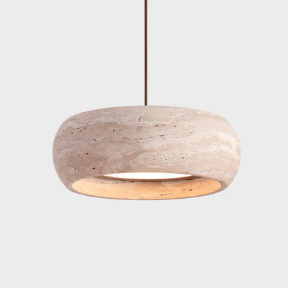 Led Pendant Lamp Stone Wabi Sabi Style