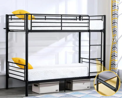 Bunk Bed Twin Over Twin, kids, Flat Ladder