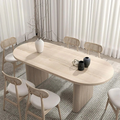 Extendable Oval Dining Table