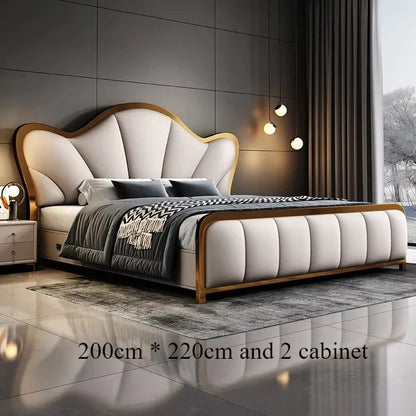 Nordic Luxury Modern Bed