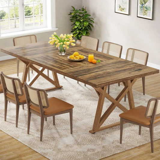 Wooden Rectangular Dining Table