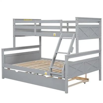 Twin Over Full Bunk Bed With Trundle