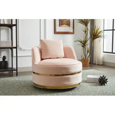 Swivel Chair, 360 Accent Chair, Barrel Chair