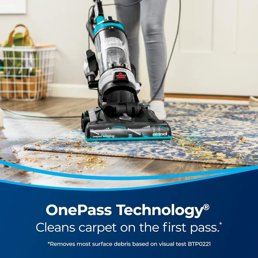 Clean View Rewind Upright Bagless Vacuum