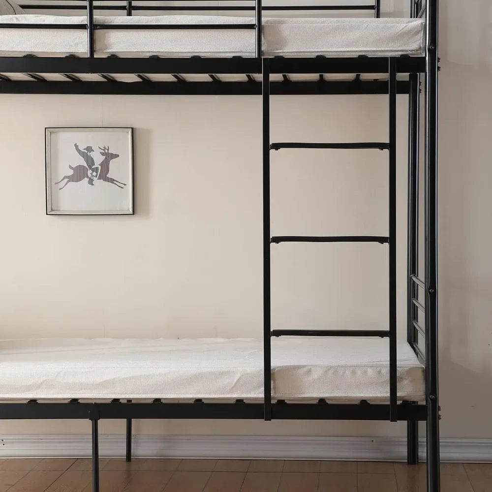 Bunk Bed Twin Over Twin, kids, Flat Ladder