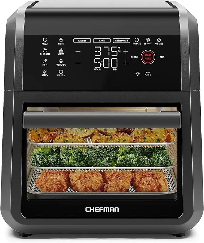 12-Quart 6-in-1 Air Fryer Oven, Touchscreen