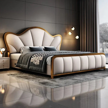 Nordic Luxury Modern Bed