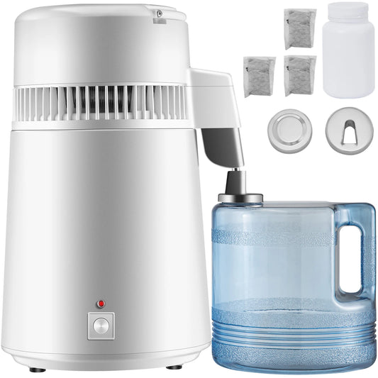 4L Water Distiller Purifier Filter Dispenser, Drinking