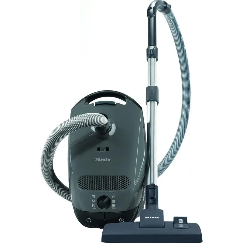 Pure Suction Bagged Canister Vacuum, Graphite Grey