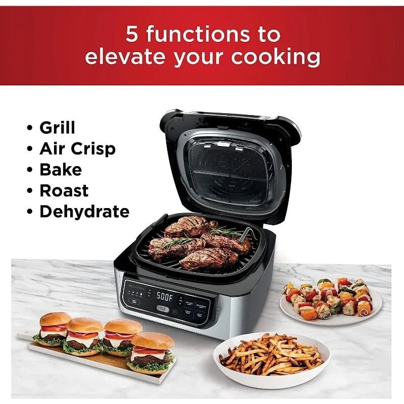 Ninja AG301 Food 5-in-1 Indoor Electric Grill,